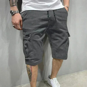 Dark Grey Mens Shorts